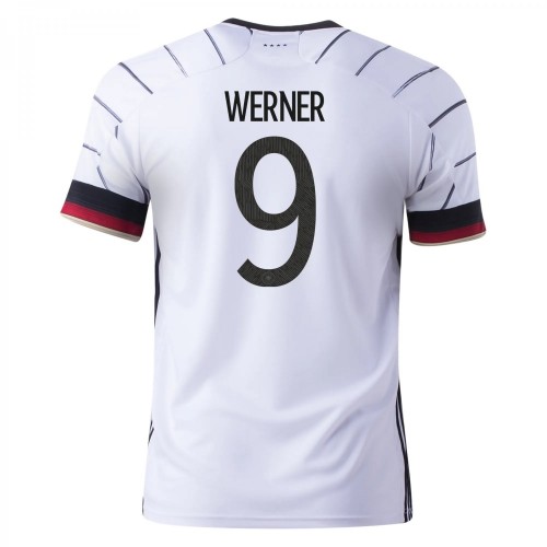 Njemačka Dres TIMO WERNER 9 Domaći Euro 2020 Kratkih Rukava Njemačka Dres TIMO WERNER 9 Domaći Euro 2020 Kratkih Rukava